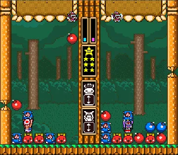 Wario's Woods (USA) screen shot game playing